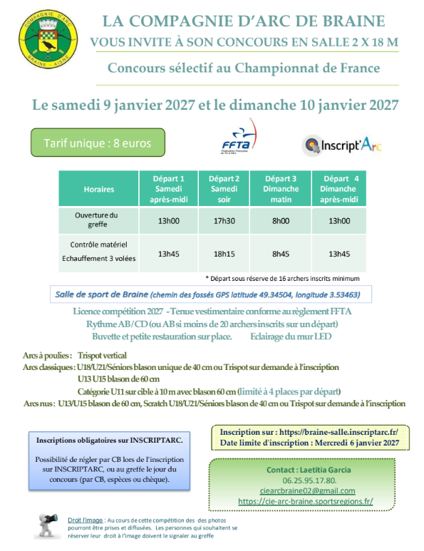 Concours Janvier 2027