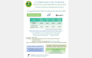 Concours Janvier 2027