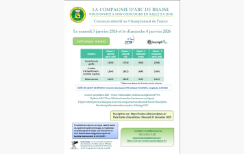 Concours qualificatif janvier 2026
