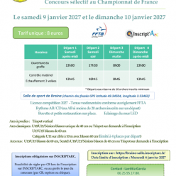 Concours Janvier 2027